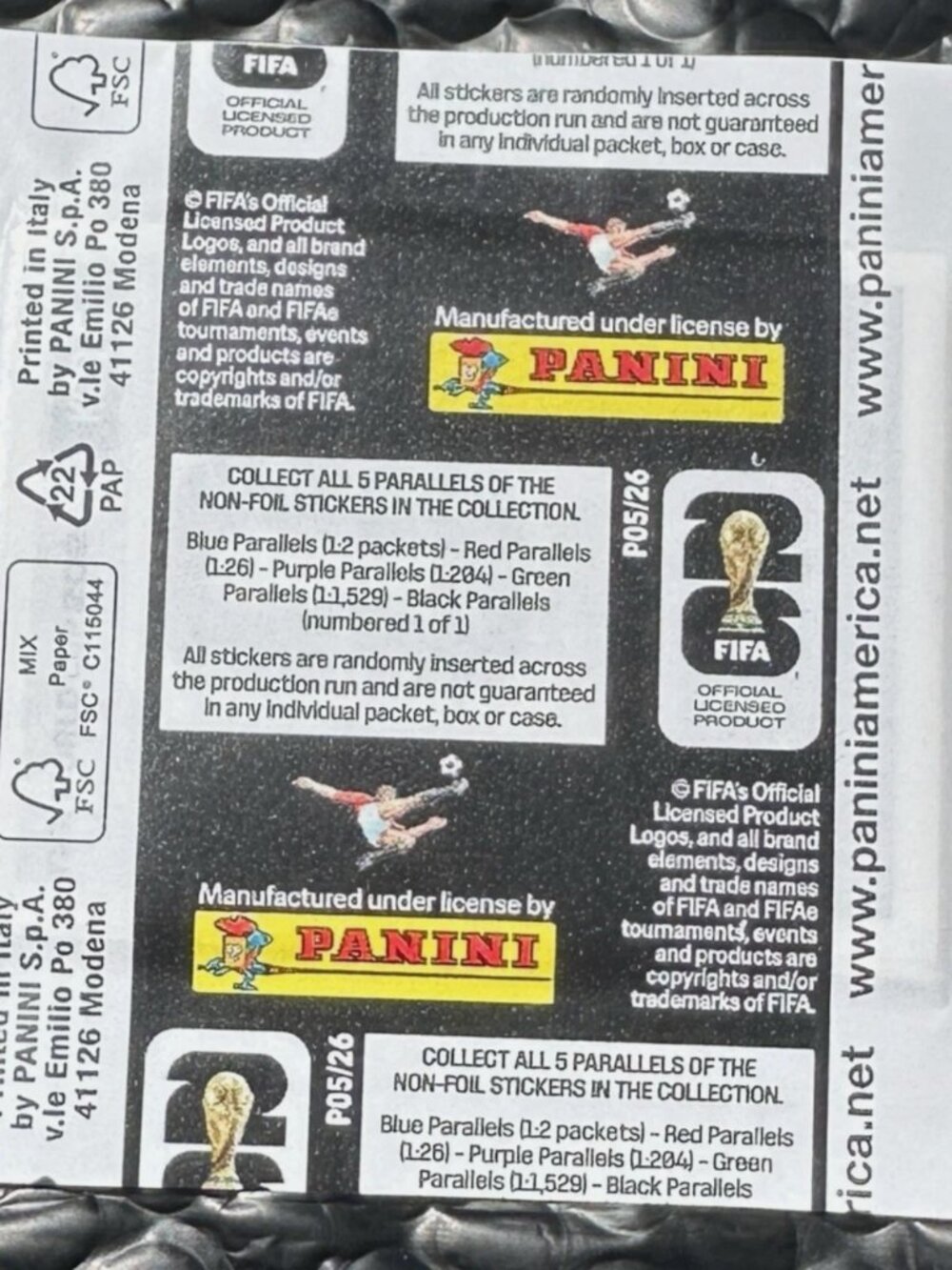 FIFA 2026 WORLD CUP STICKERS BLIND BAG - Picture 2 of 2